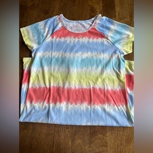 Wonder Nation Girls Tie-Dye Color Dress or Nightgown